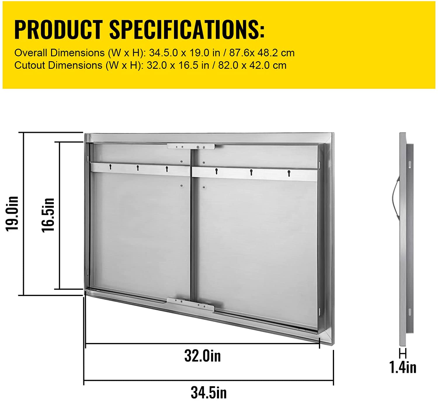 VEVOR Outdoor Kitchen Access 34