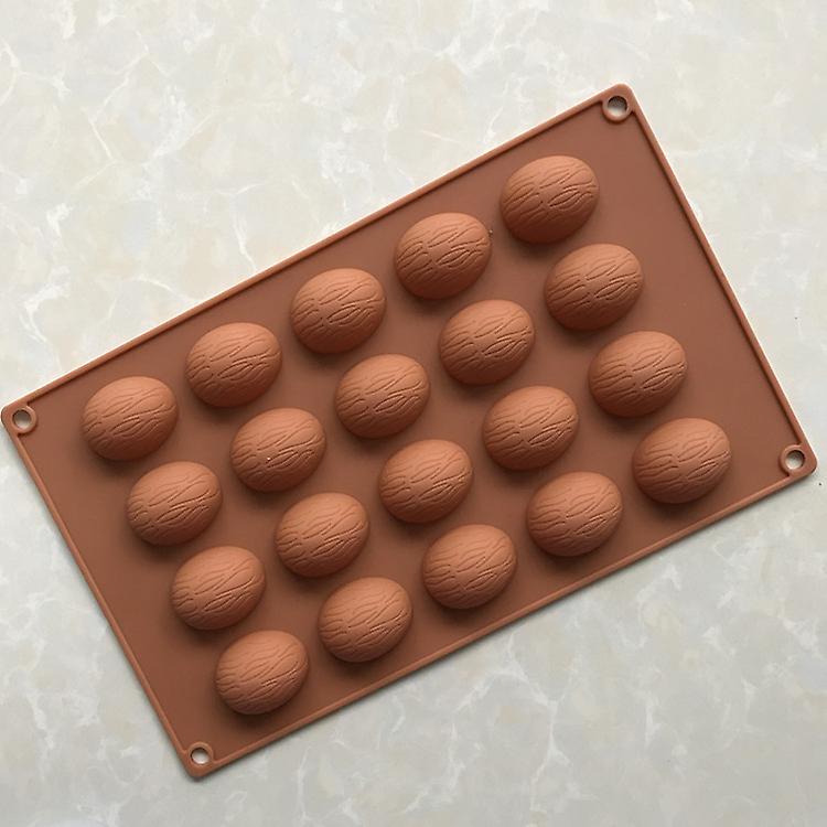 20-hole Walnut Shape Silicone Mold