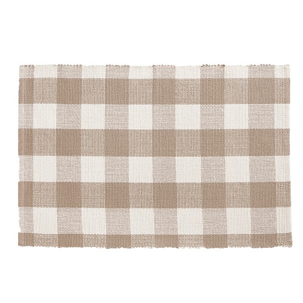 Farmhouse Living Buffalo Check Woven Kitchen Mat Elrene Home Fashions