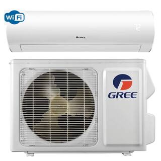 GREE Sapphire 22000 BTU 2-Ton Ductless Mini Split Air Conditioner with Inverter Heat Remote 208-Volt-230-Volt60Hz SAP24HP230V1AW