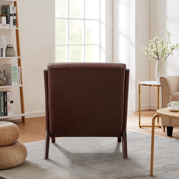 Aston Modern Solid wood Accent Chair