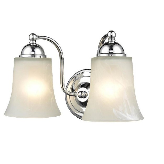 Millennium Lighting 2 Light Vanity Satin Nickel