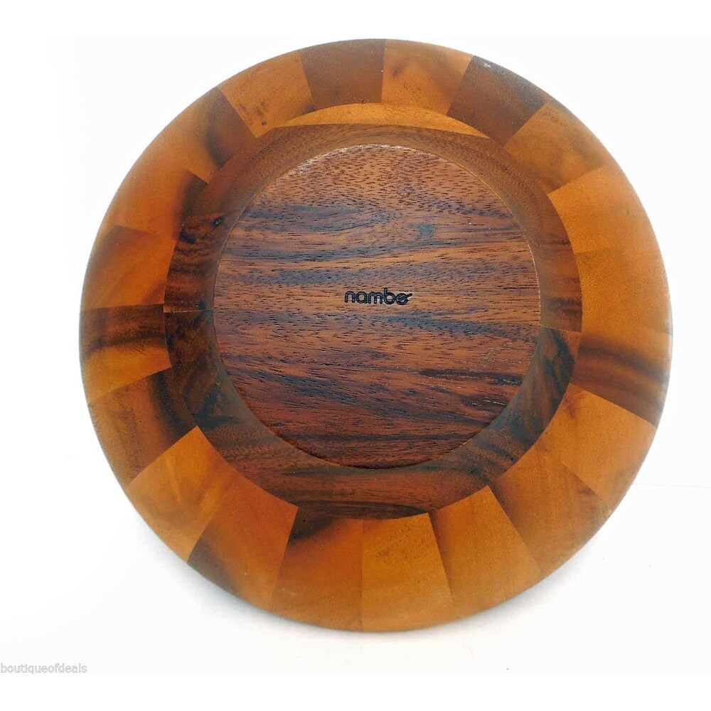 Nambe Bella Salad Bowl w/ Servers   15\