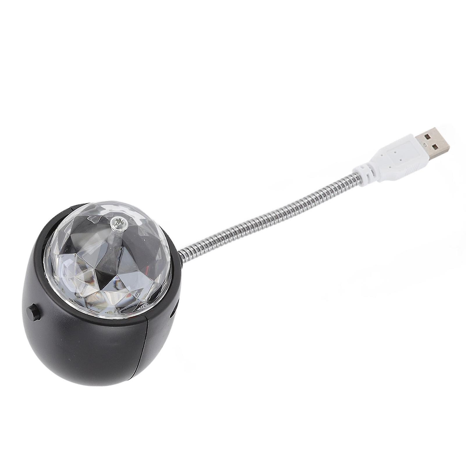 USB Projector Light Auto Rotating 2 Modes Reading Lamp Car Roof Star Night Light for Bedroom Party Bar