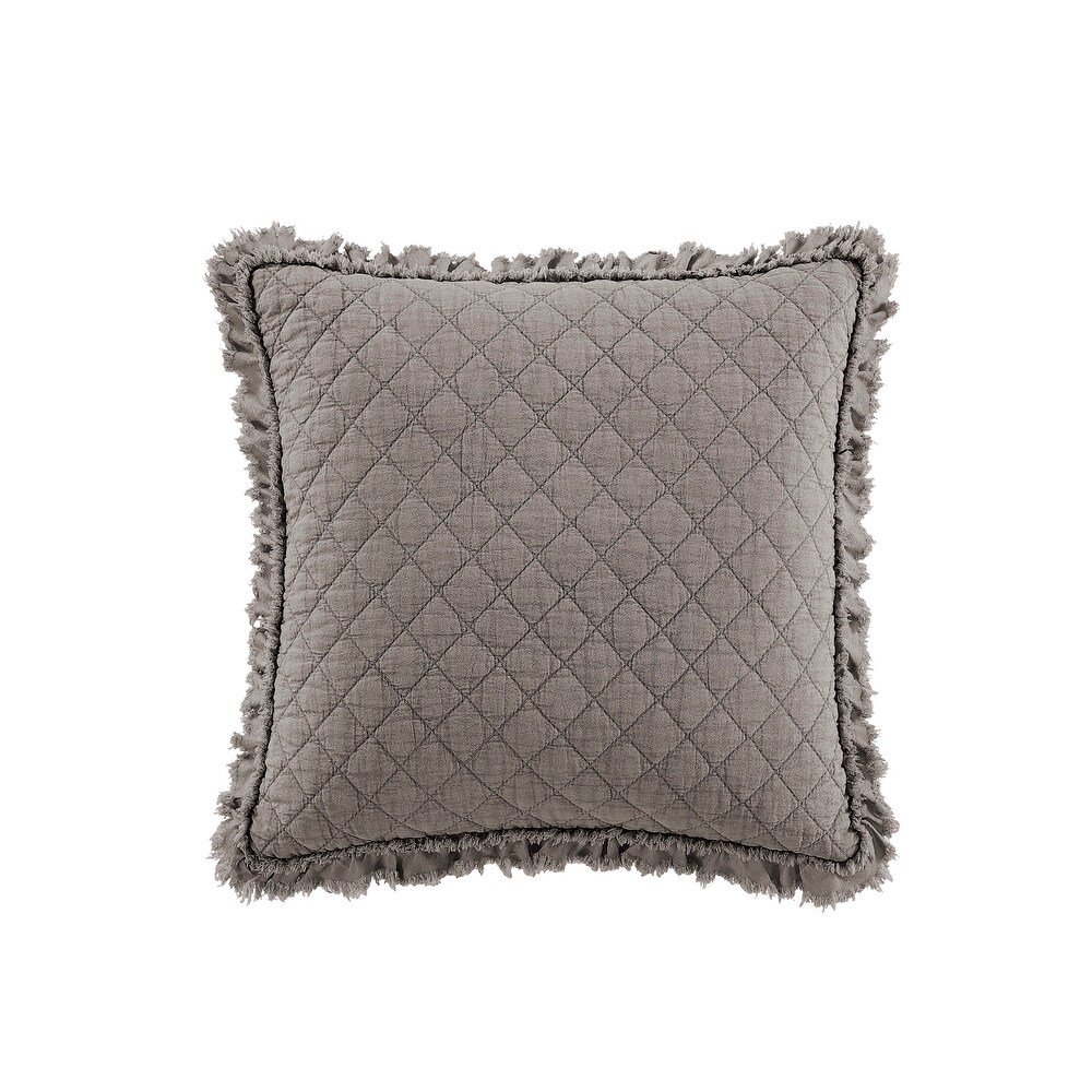 Brielle Home Ravi Stone Washed Throw Pillow