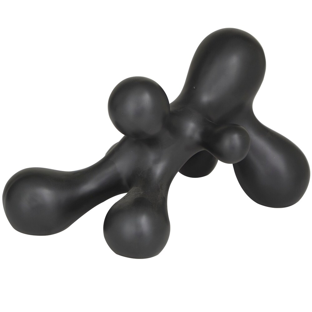 CosmoLiving by Cosmopolitan Porcelain Molecule Abstract Sculpture