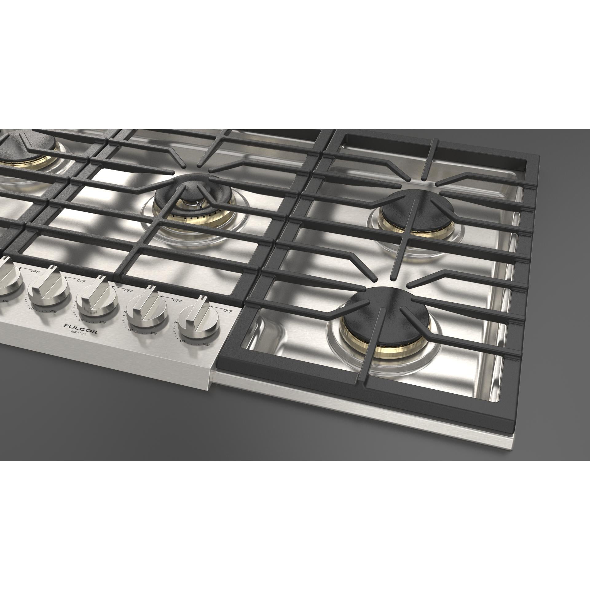 Fulgor Milano 36-inch Built-In Gas Cooktop F6PGK365S1