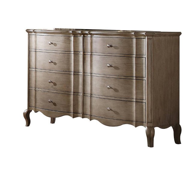 Chelmsford Dresser Antique Taupe Acme Furniture