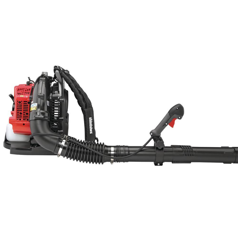 Shindaiwa 216 MPH 517 CFM 58.2 cc Gas 2-Stroke Cycle Backpack Leaf Blower with Tube Throttle EB600RT