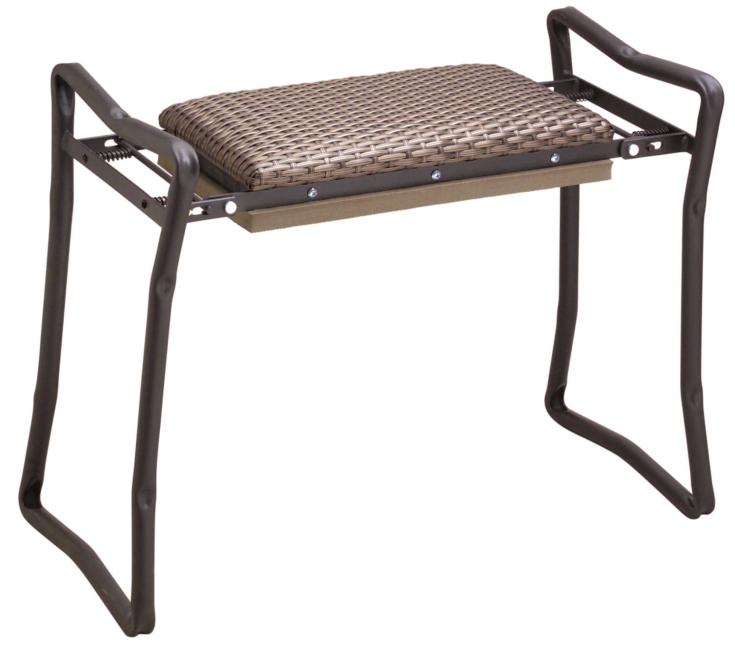 Flexrake CLA103 Steel Wicker Classic Garden Kneeler & Bench