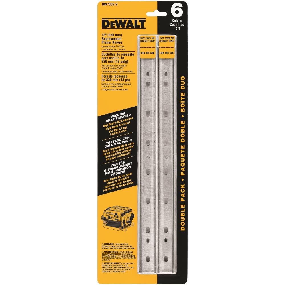 DEWALT Replacement Planer Knives for DW735 DW7352-2 from DEWALT