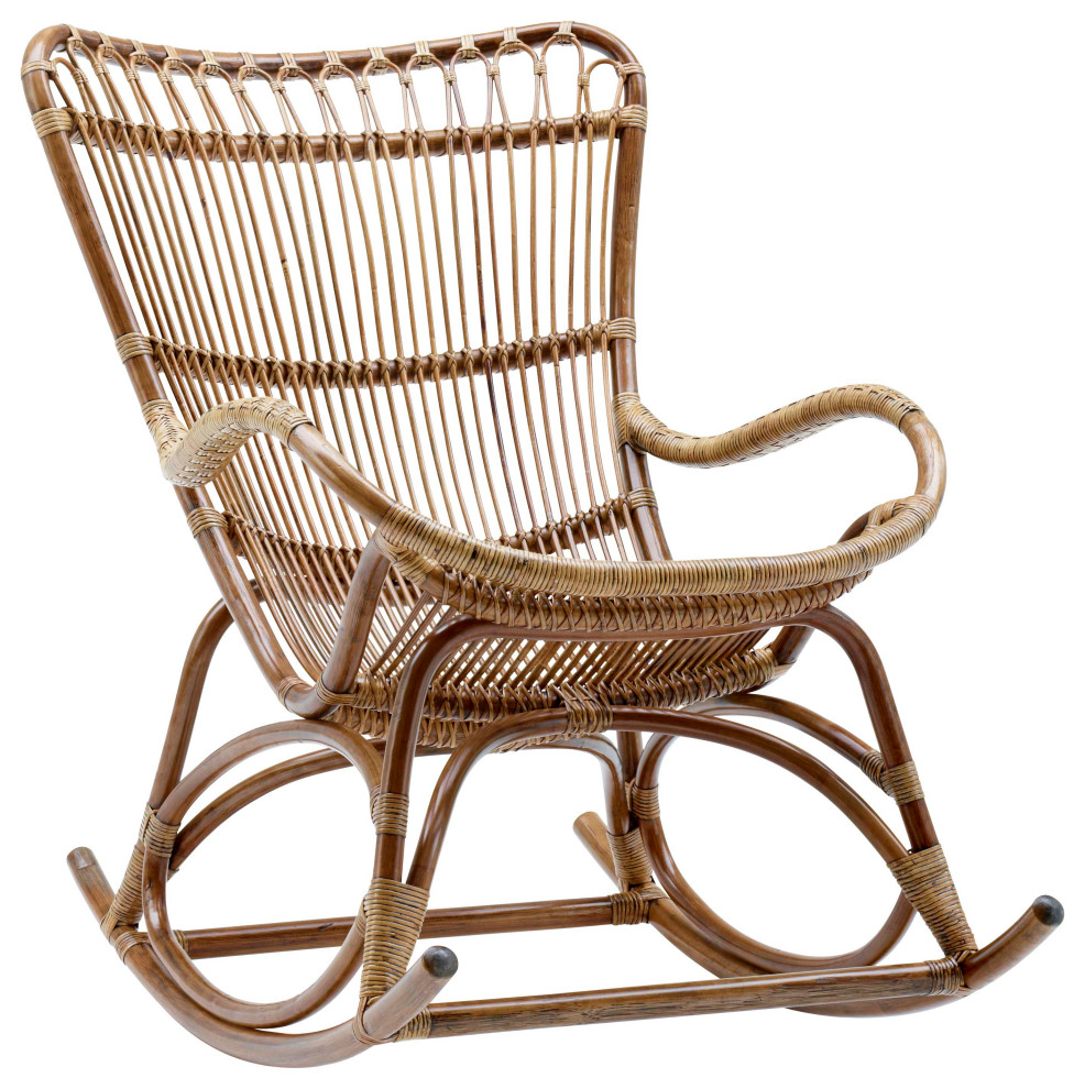 Monet Rattan Rocking Chair   Antique   Tropical   Rocking Chairs   by Sika Design  Houzz