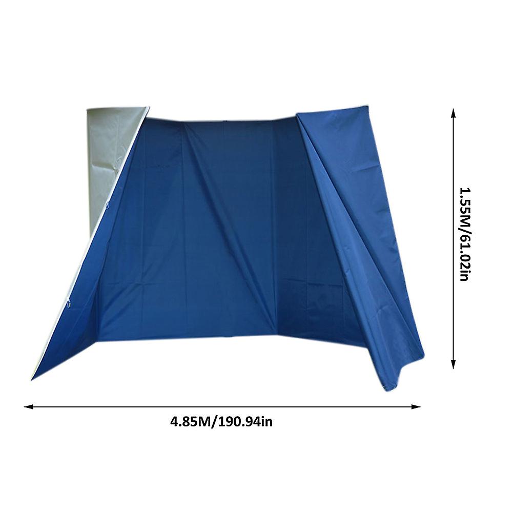 Fabric Fishing Umbrella Anti-uv Collapsible With Carabiners For Yard Garden Garage Balcony Water Drop Color Without Umbrella