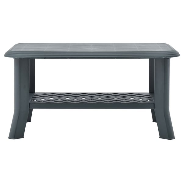 vidaXL Coffee Table Green 35.4