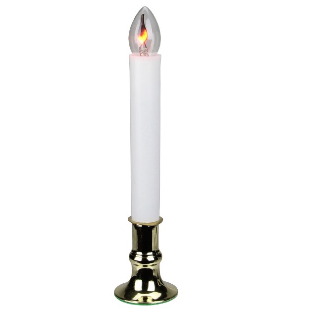 Northlight White Flicker Flame Christmas Candle Lamp 8 75 Inch