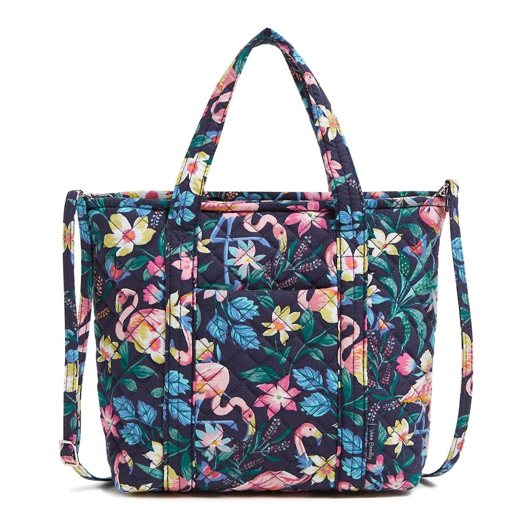 Vera Bradley  Mini Vera Tote Bag in Flamingo Garden