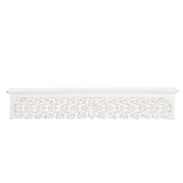 Gaudin Decorative Shelf White Brewster