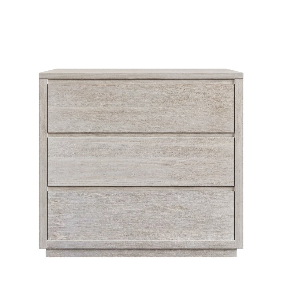 3 Drawer Wood Chest for Bedroom  Living Room