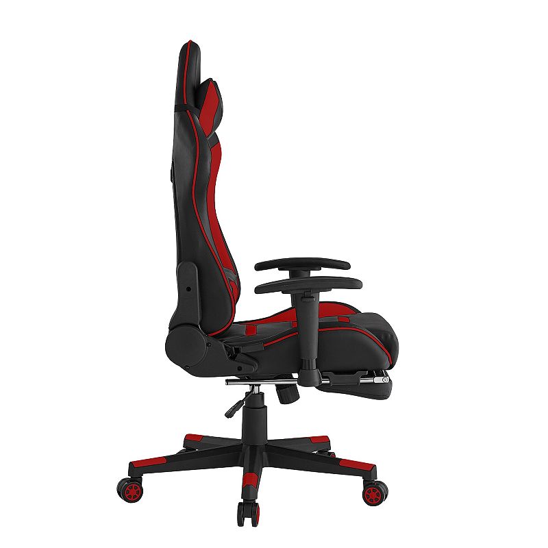 Doris Game Chair Swivel， Adjustable Back Angle， Seat Height and Armrest