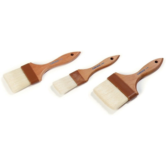 Carlisle 2 Inch Push Style Wood Boar Bristle Brush...