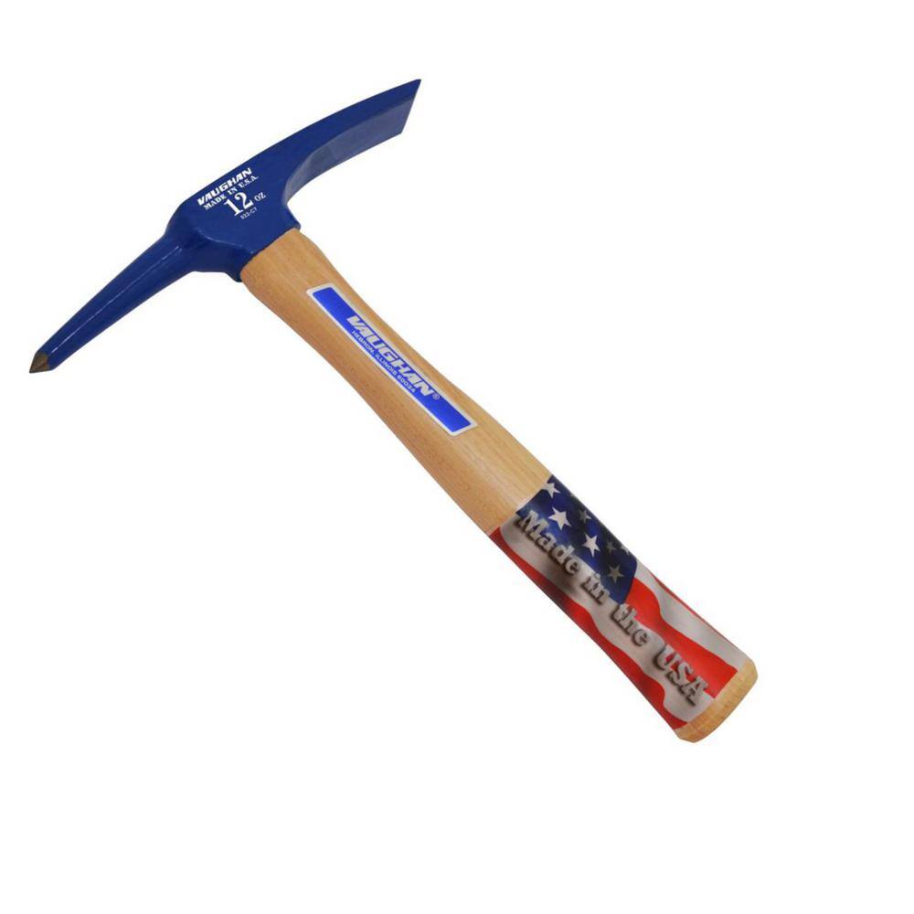 Vaughan 12 oz. Carbon Steel Welder's Chipping Hammer with 11.25 in. Hardwood Handle WC12