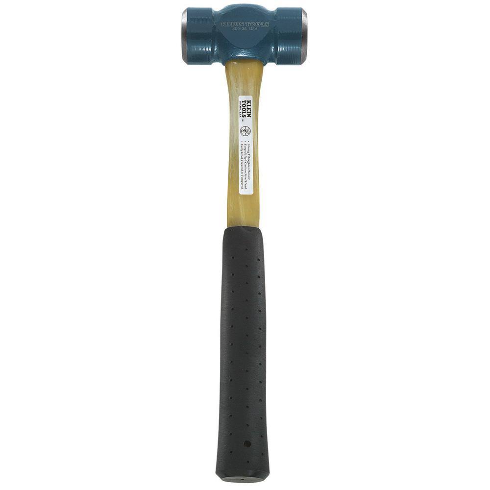 Klein Tools Lineman's 32 oz. Double-Face Steel Hammer 809-36