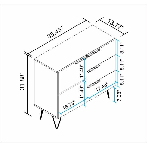 Beekman 35.43 Dresser in White