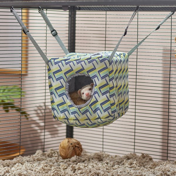 Frisco Geometric Small Pet Plush Hanging Cube