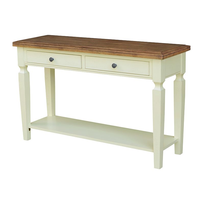 International Concepts Vista Solid Wood Console / Sofa Table