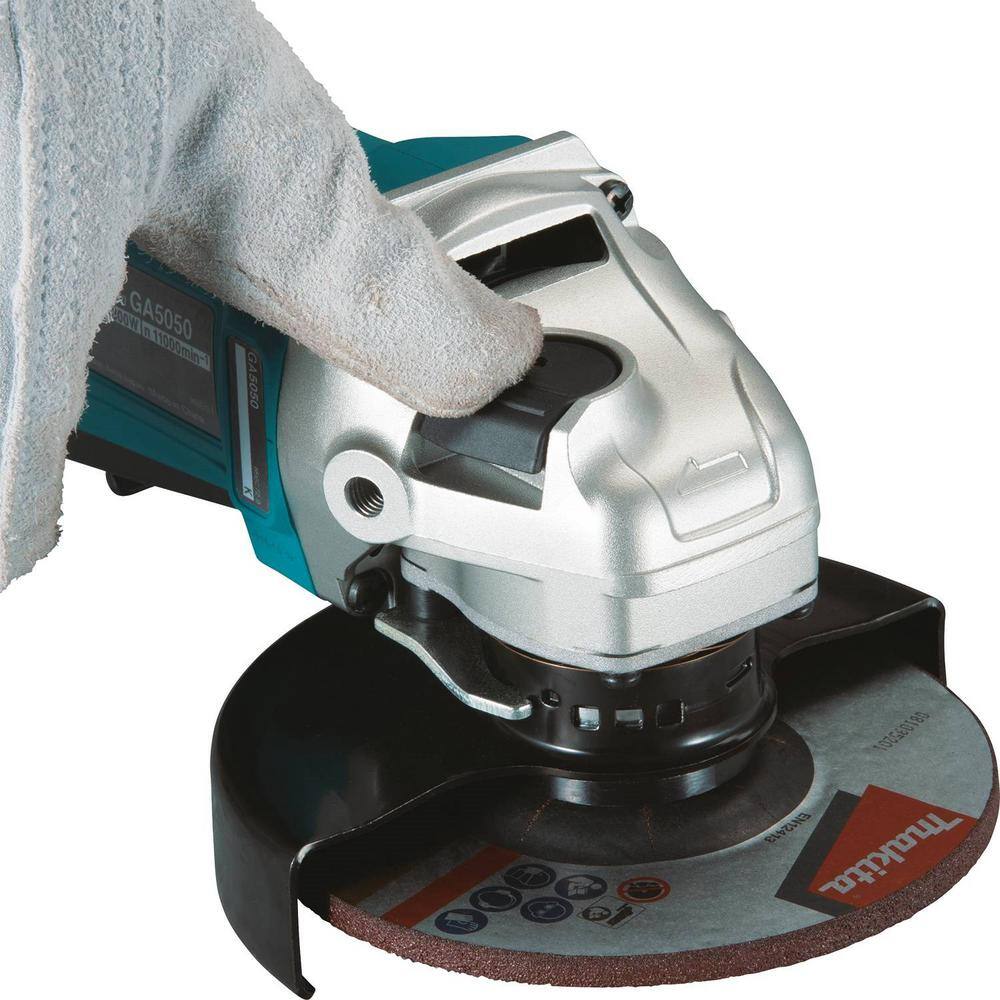 Makita 4-12 In.  5 In. Paddle Switch Angle Grinder GA5053R