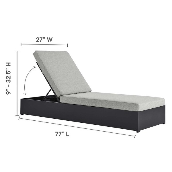 Tahoe Patio Aluminum Chaise Lounge Chair