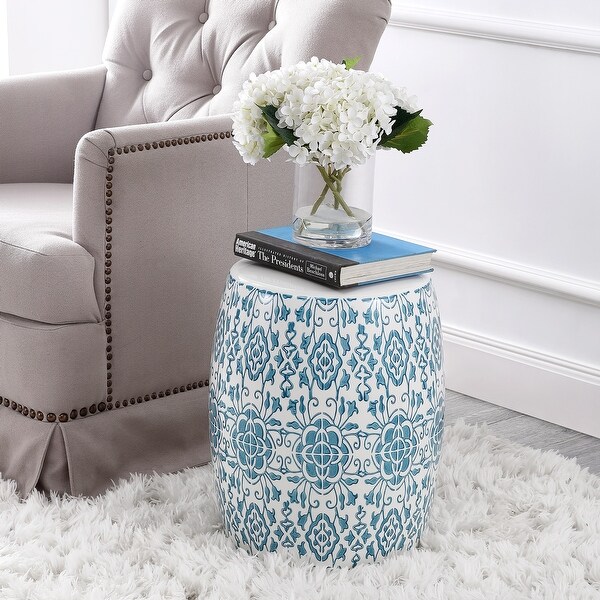 SAFAVIEH Sebryna Indoor/Outdoor Garden Stool