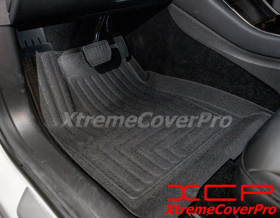 2017 2018 2019 2020 2021 Tesla Model 3 3D Custom All Weather Floormats Floor mat liners Carpet XCP XtremeCoverPro