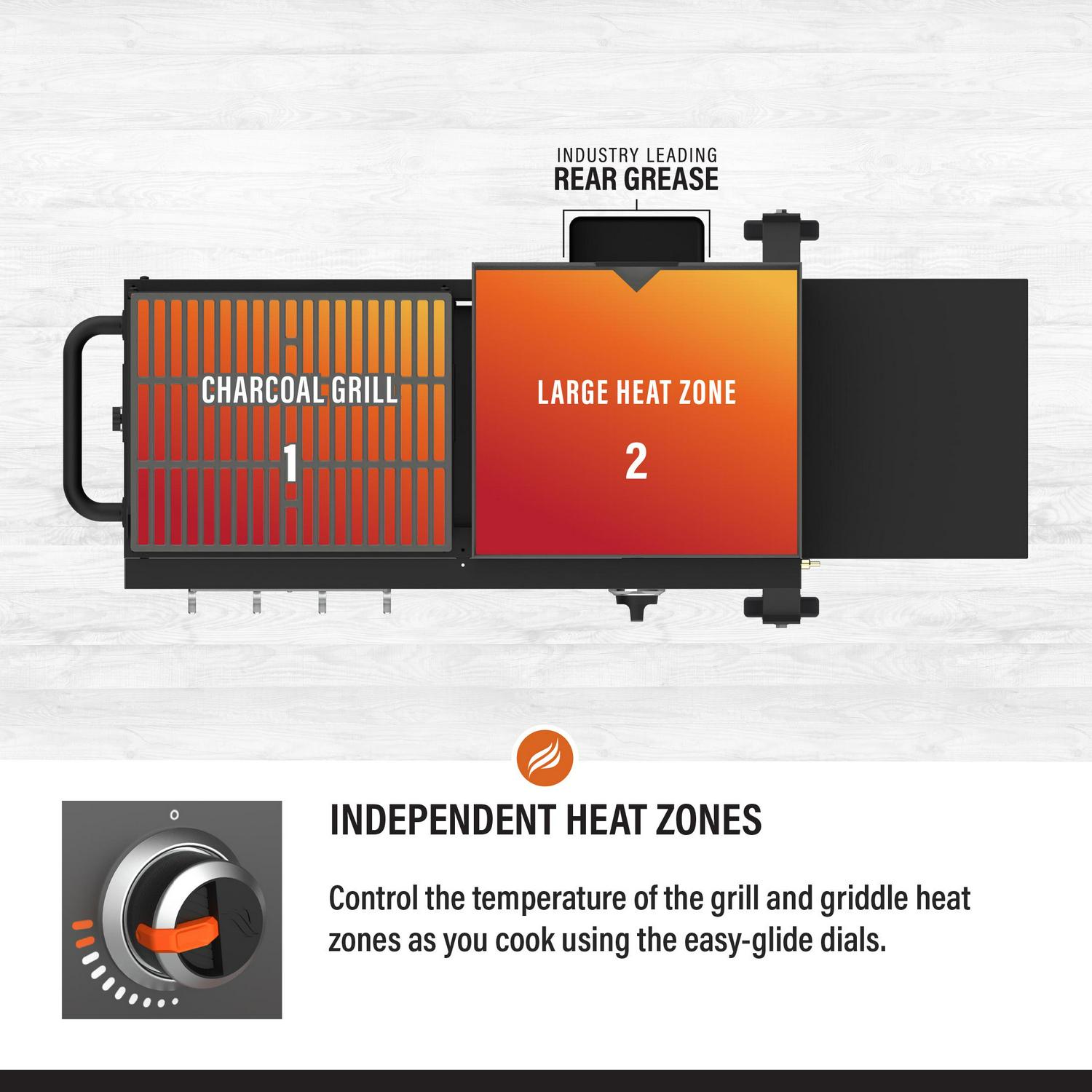 Blackstone Duo 17  Griddle and Charcoal Grill Combo  Crowdfused