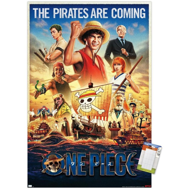 Trends International Netflix One Piece Group One Sheet Unframed Wall Poster Prints