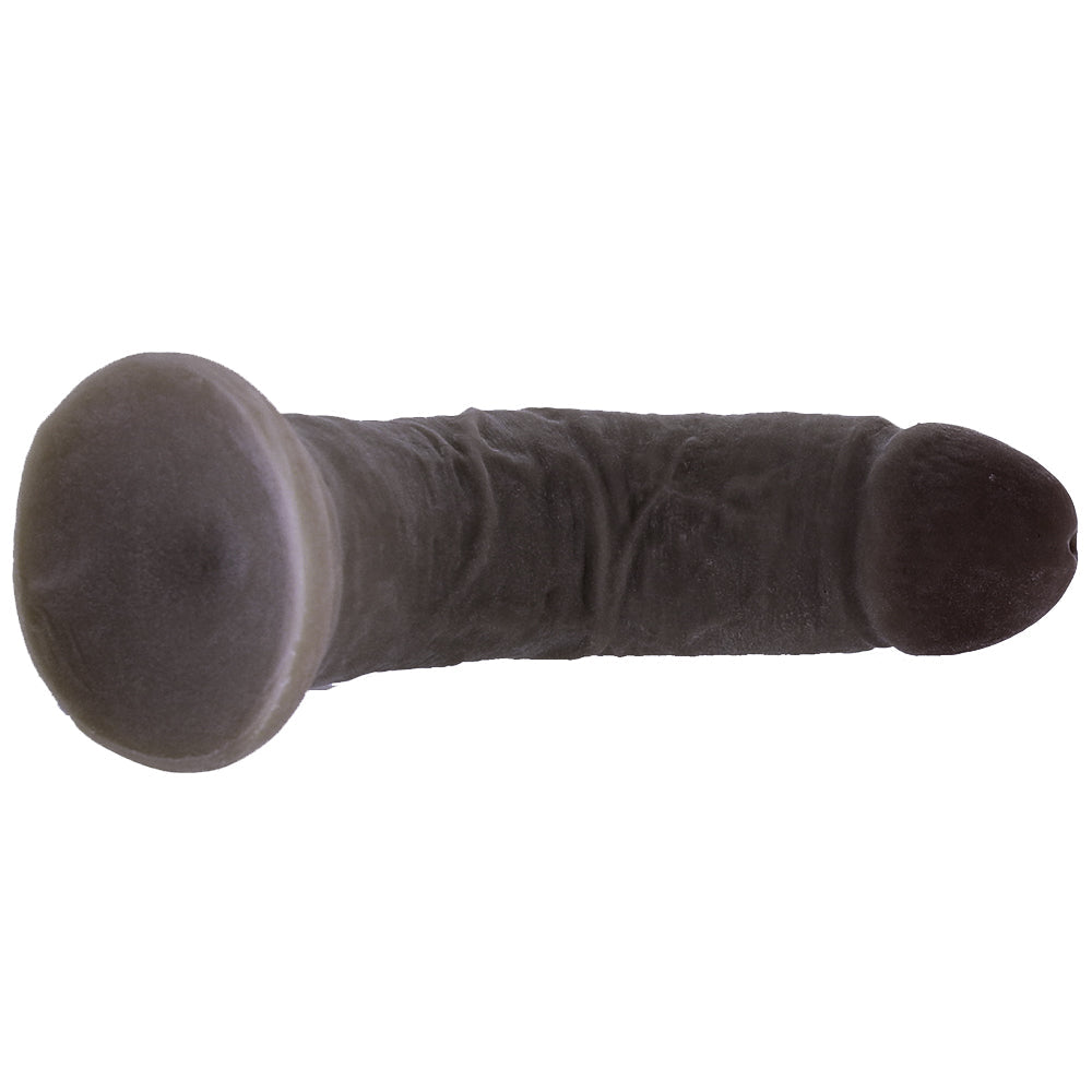 Dr. Skin Plus 8 Inch Thick Posable Dildo in Black