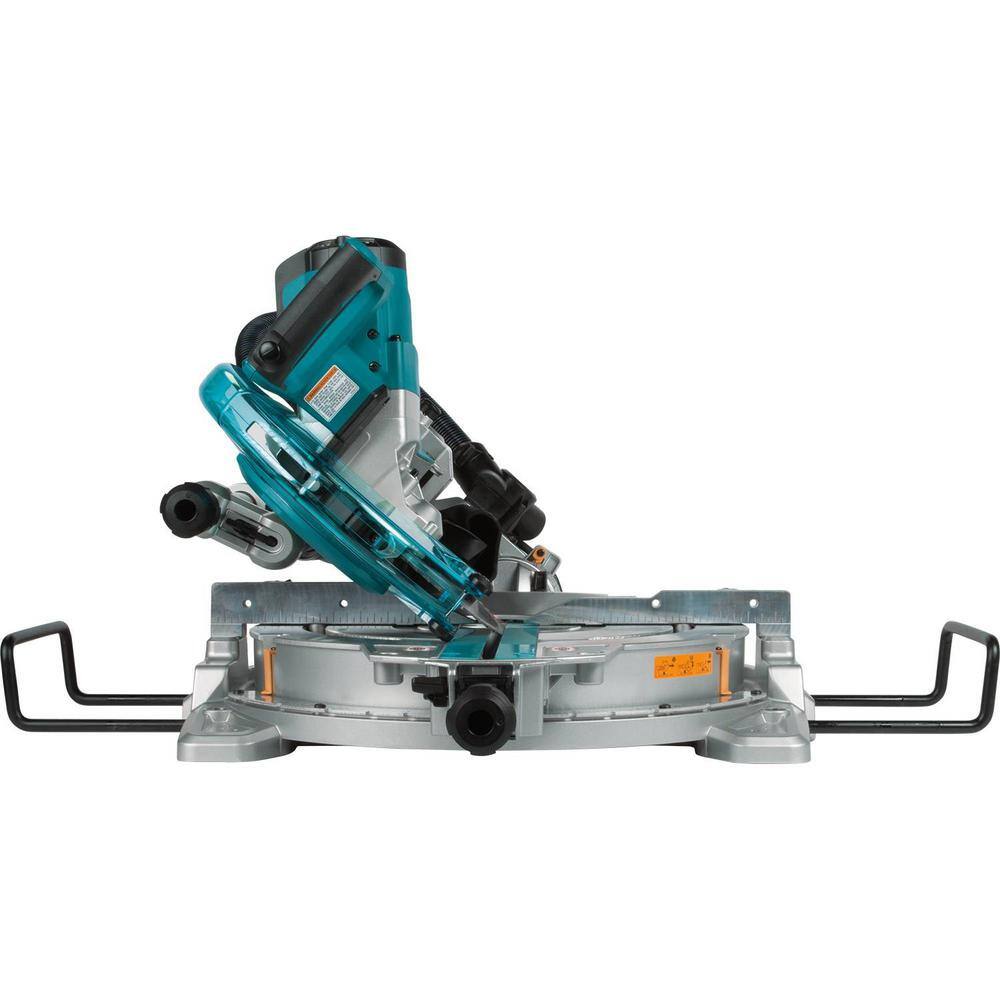 Makita 15 Amp 10 in. Dual-Bevel Sliding Compound Miter Saw with Laser and Stand LS1019LX