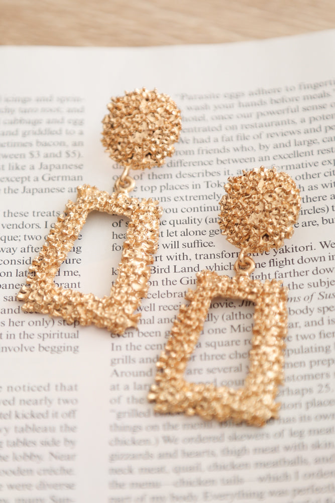 Imperial Beach Earrings Gold