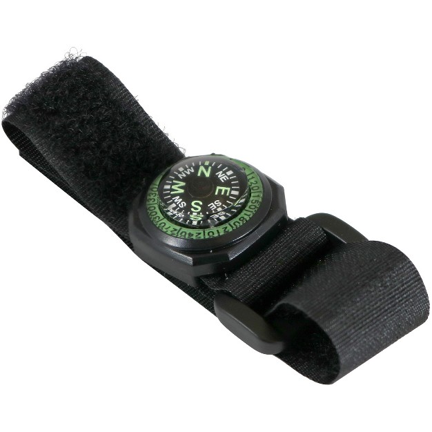 Coghlan x27 s Wrist Compass W Strap Waterproof amp Impact Resistant Survival Camping