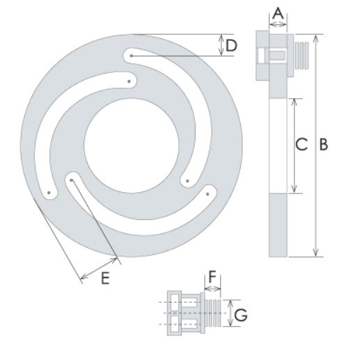 ABS Import Tools TAIKI 8 JAW BORING RING (3900 46...