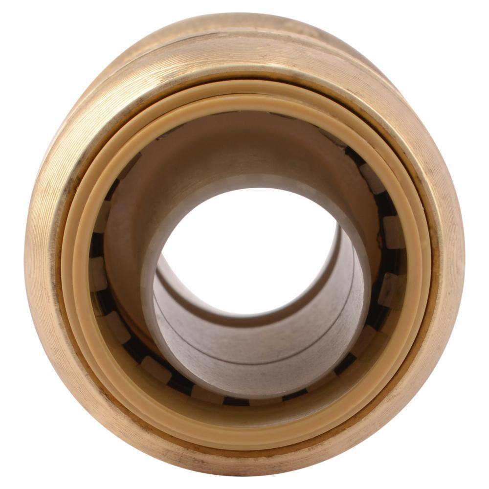 SharkBite 34 in. Push-to-Connect Brass Coupling Fitting Pro Pack (4-Pack) U016LFJ4