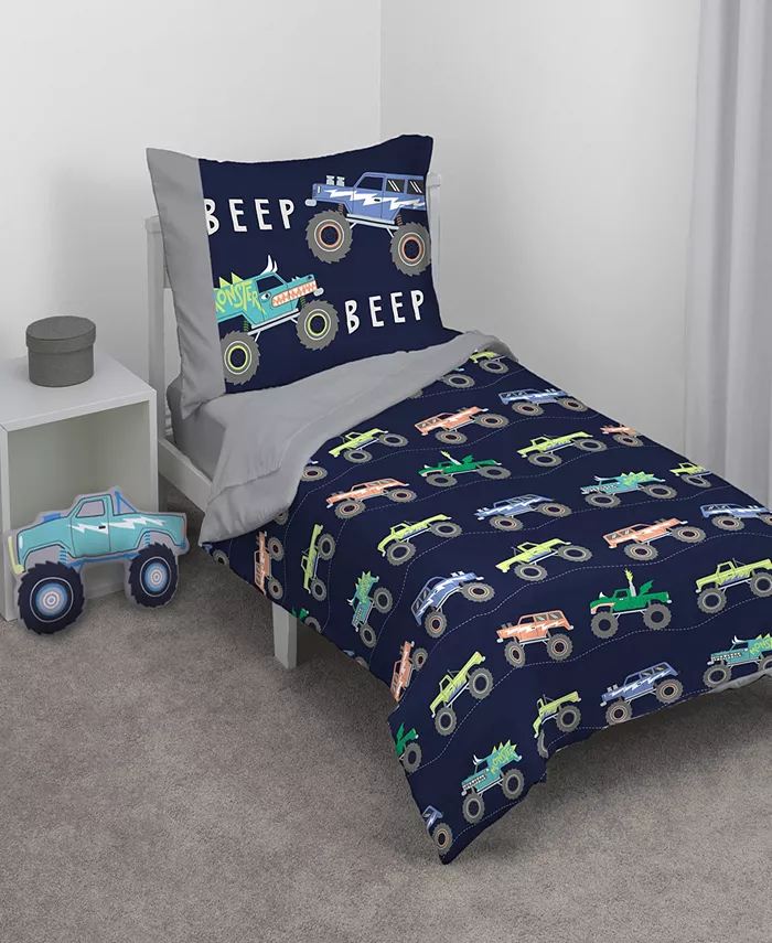 Carter's Monster Truck Decorative Pillow