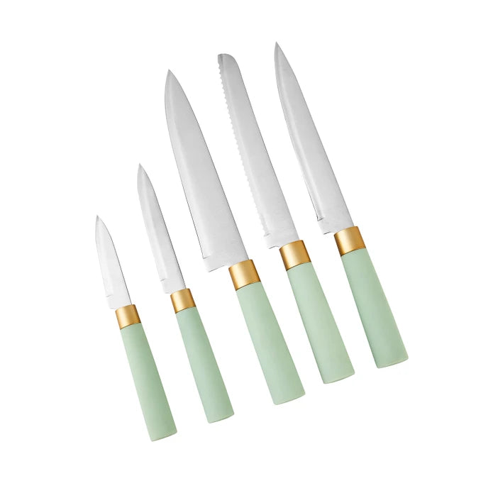 Karaca Woodland Herbal 6 Piece Knife Set 153.03.06.1480