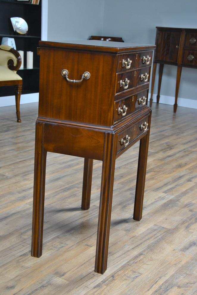 Mahogany Silver Chest   Traditional   Accent Chests And Cabinets   by Niagara Furniture  Houzz