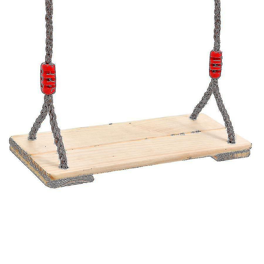 Cht-children's Swing Indoor And Outdoor Wooden Swing Toy ，45x19.5x1.6cm