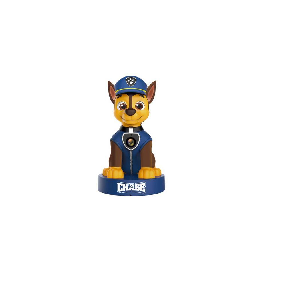 PAW PATROL Chase 1080p HD Wi-Fi Security Camera Monitor with 2-Way Audio and Night Vision CCTV EPWB1402