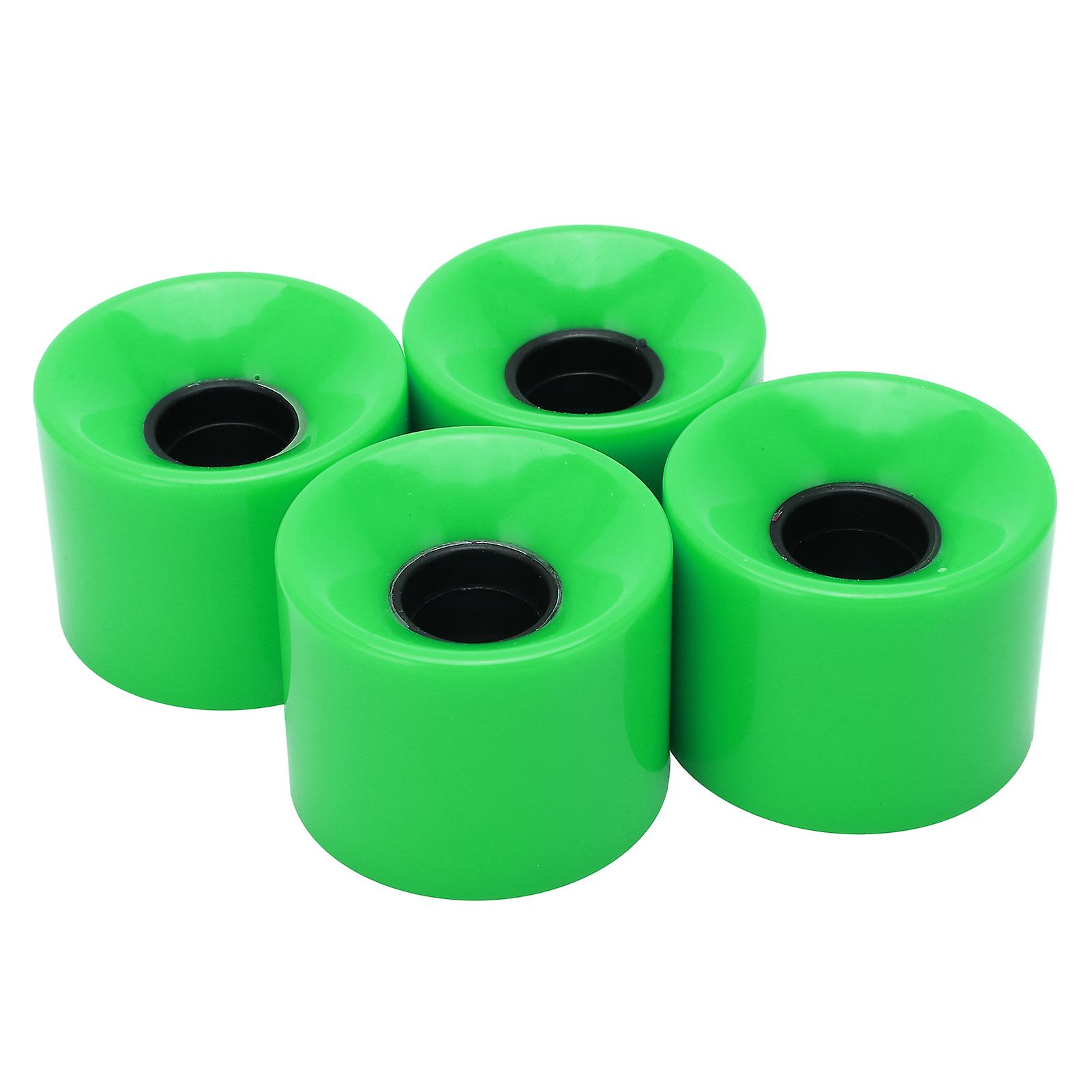 Puente 4pcs 60x45mm Skateboard Wheels 78a Longboard Cruiser Wheels Replacement Partsgreen