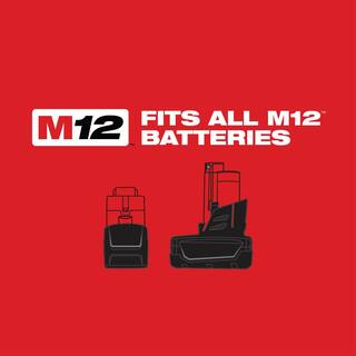 MW M12 FUEL 12V Lithium-Ion Brushless Cordless Stubby 38 in. Impact Wrench Kit with M12 38 in. Ratchet 2554-22-2457-20🎉Limited Time Offer🎉