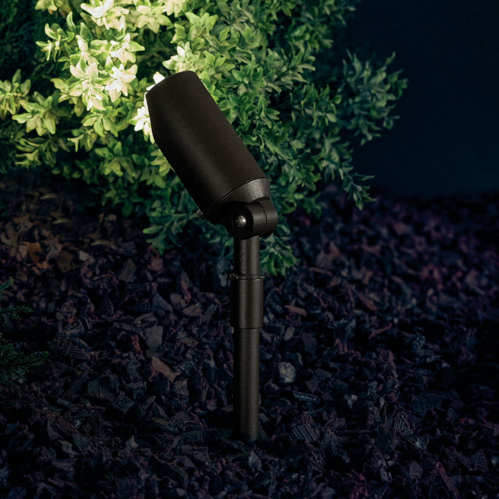 12V 1 Light Mini Accent Light   Transitional   Landscape Lighting   by Buildcom  Houzz