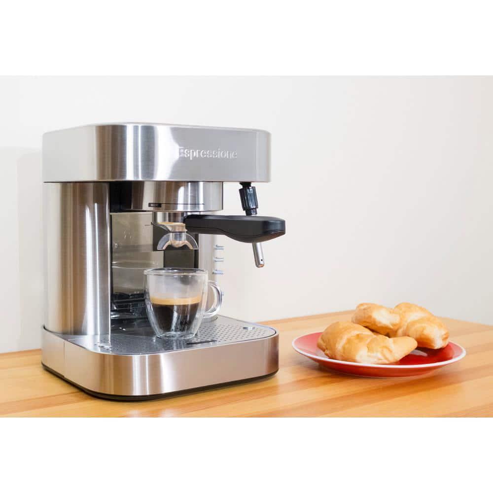 Espressione Stainless Steel Automatic Pump Espresso Machine with Thermo Block System